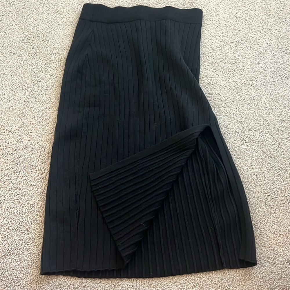 Abercrombie  and fitch midi skirt with slit